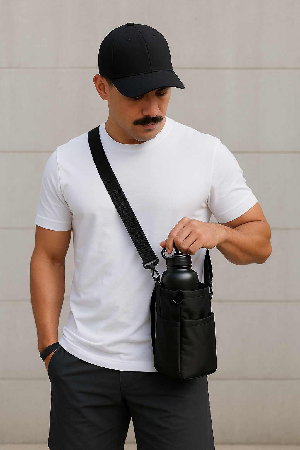 Magnetic Water Bottle Pouch Bag