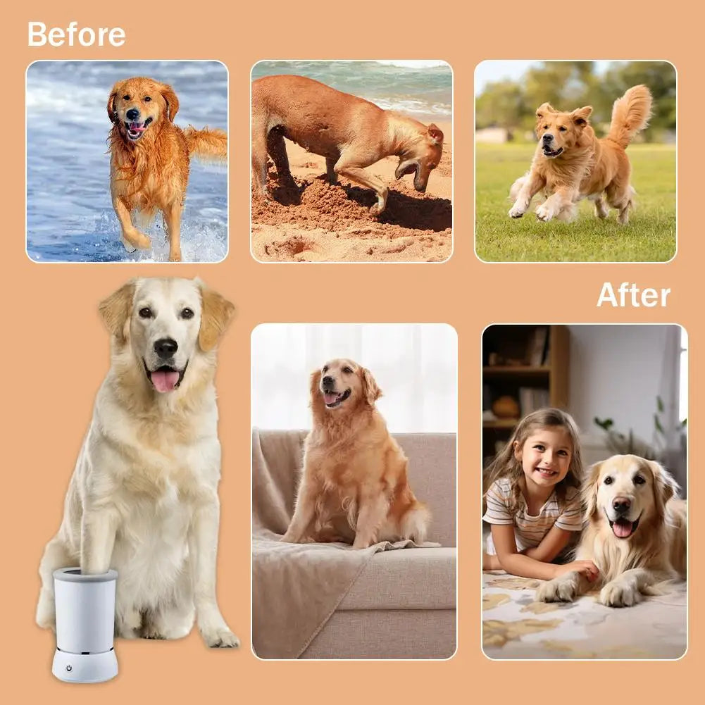 Electric Pet Feet Washer