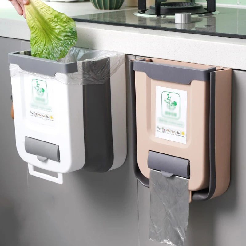 Kitchen Folding Trash Can