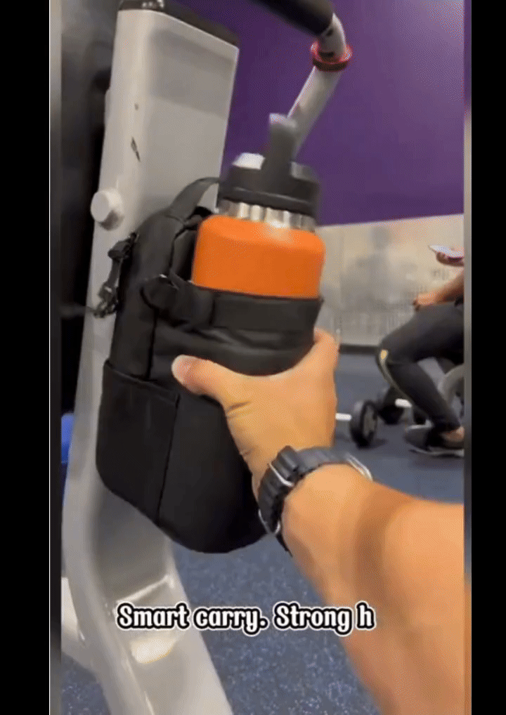 Magnetic Water Bottle Pouch Bag