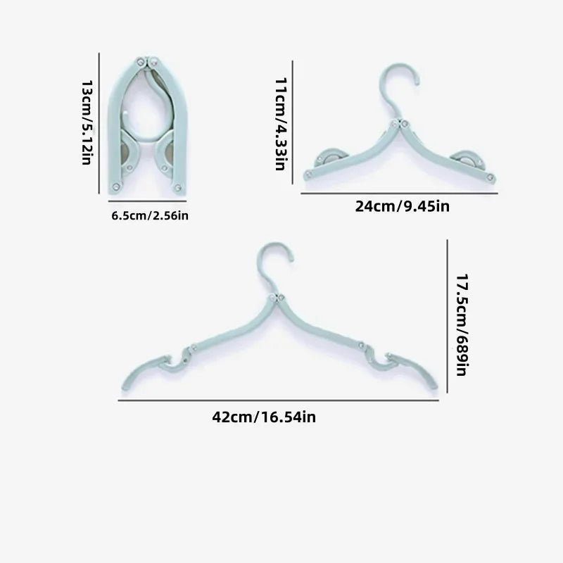 Foldable Portable Clothes Hangers